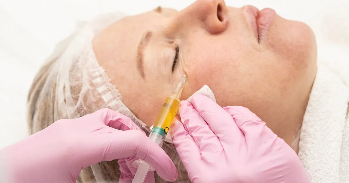 Women receiving Vampire Facial Treatment in sugar land, tx